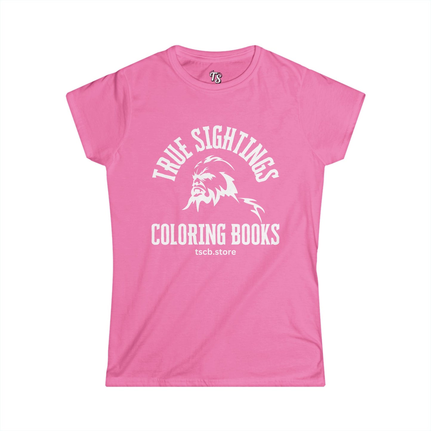 Women&#039;s Softstyle Tee - True Sightings Coloring Books Graphic Tee