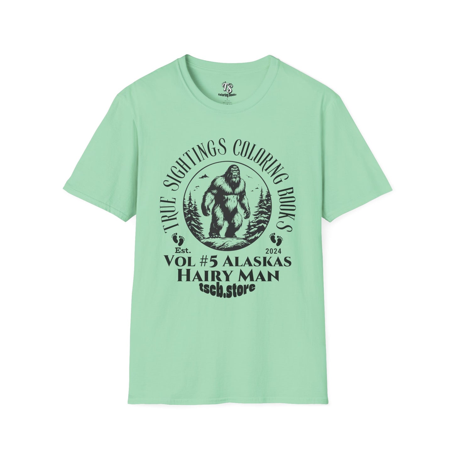 Sasquatch Adventure T-Shirt - True Sightings Coloring Book Series