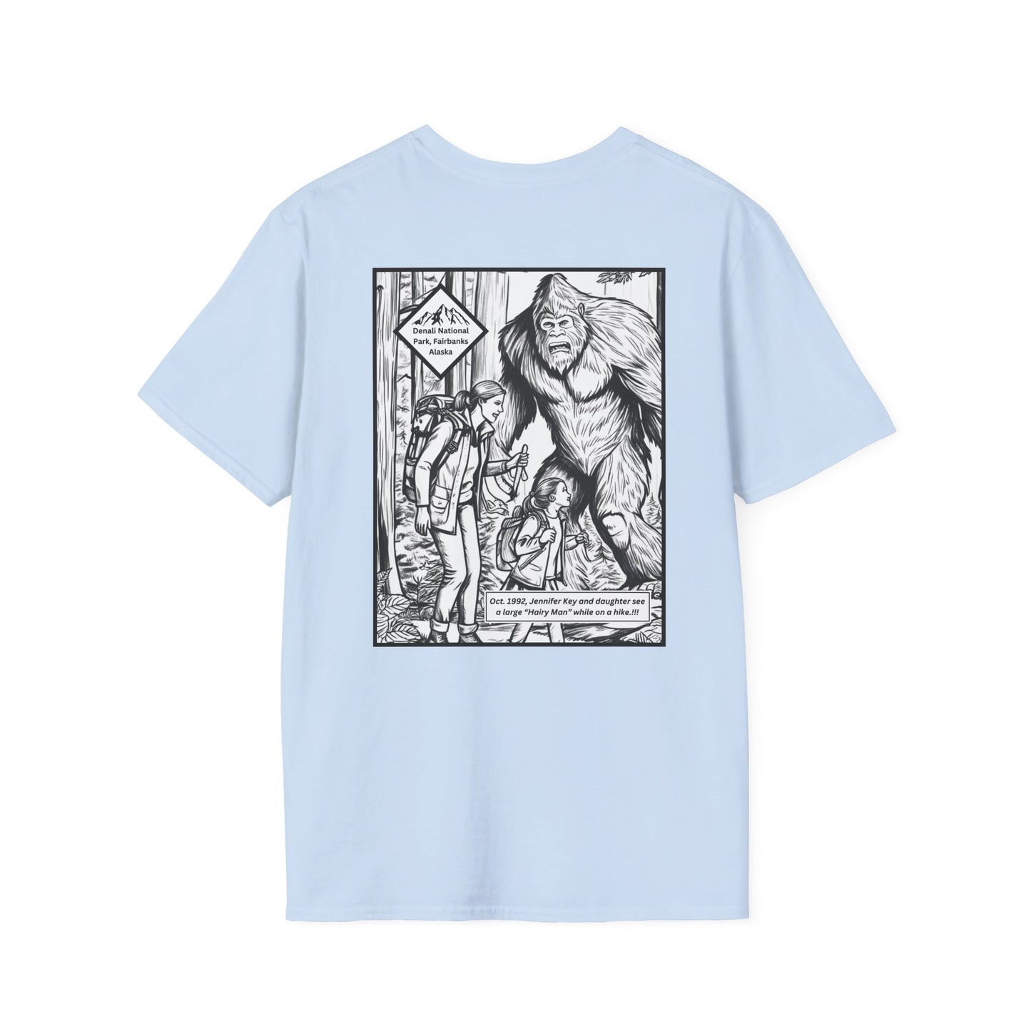 Sasquatch Adventure T-Shirt - True Sightings Coloring Book Series