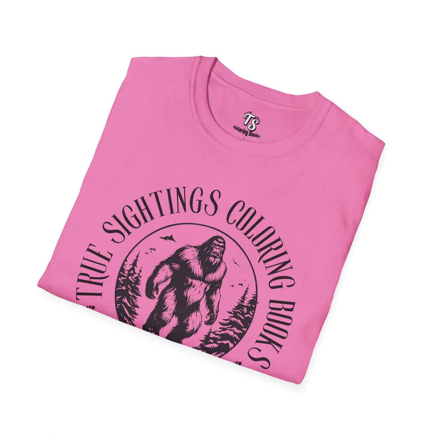 Sasquatch Adventure T-Shirt - True Sightings Coloring Book Series