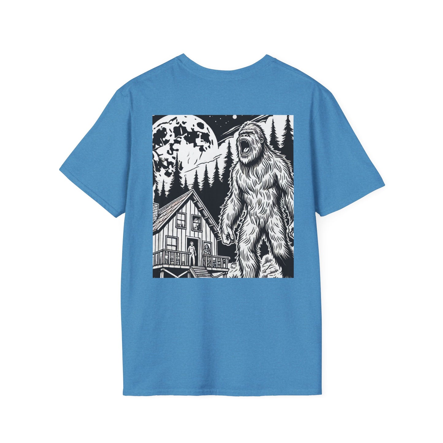 Bigfoot True Sightings Coloring Books Unisex T-Shirt