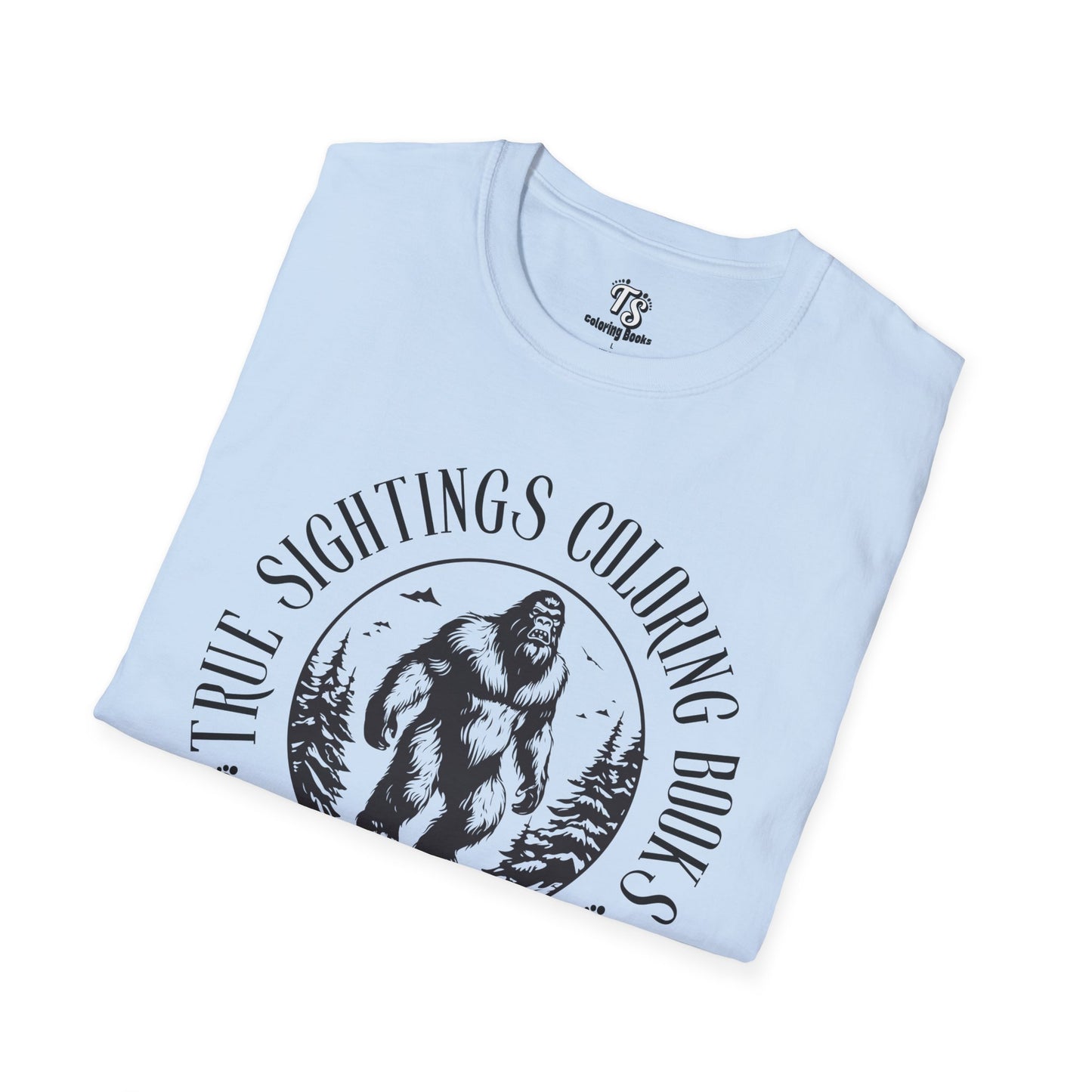 Sasquatch Adventure T-Shirt - True Sightings Coloring Book Series