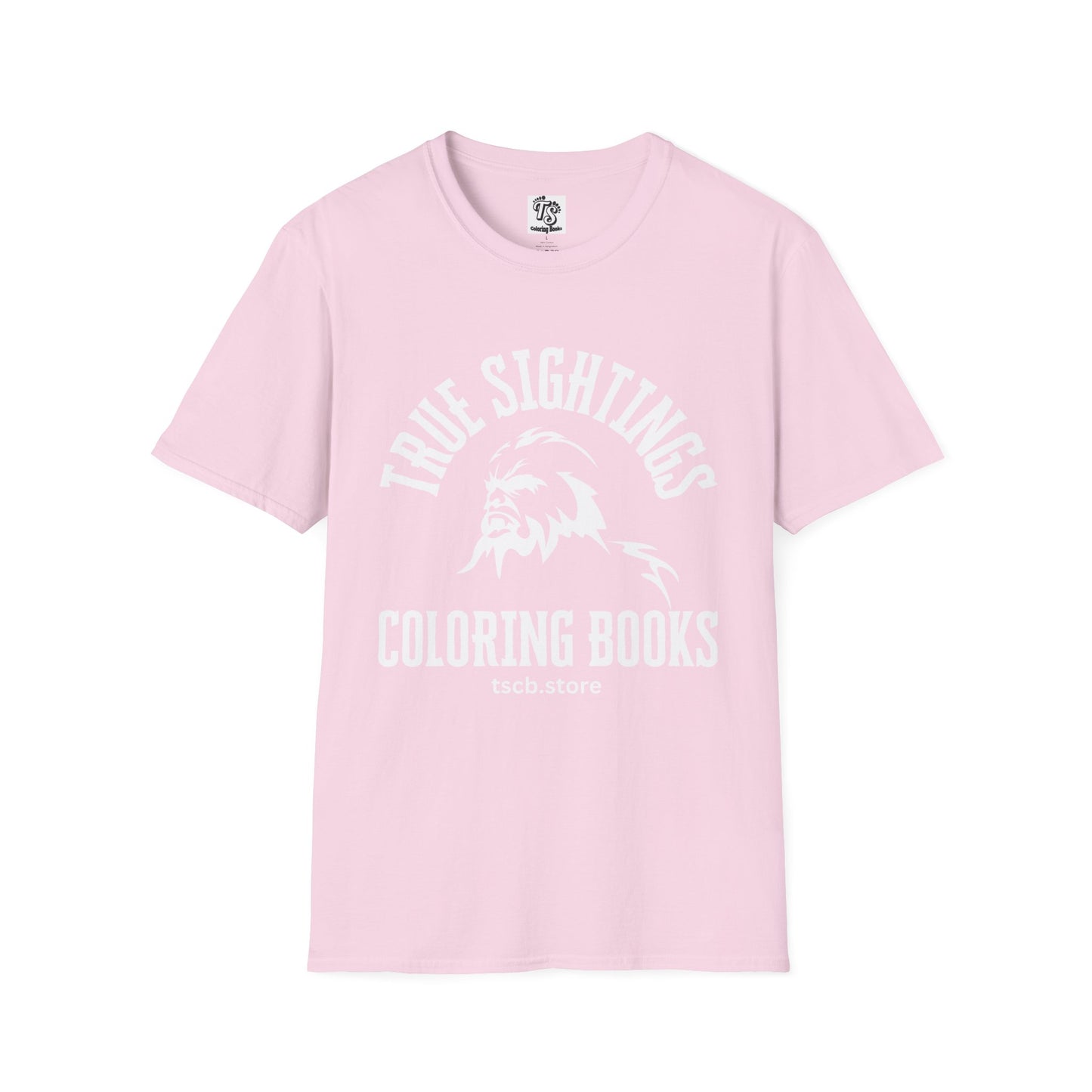 Bigfoot True Sightings Coloring Books Unisex T-Shirt