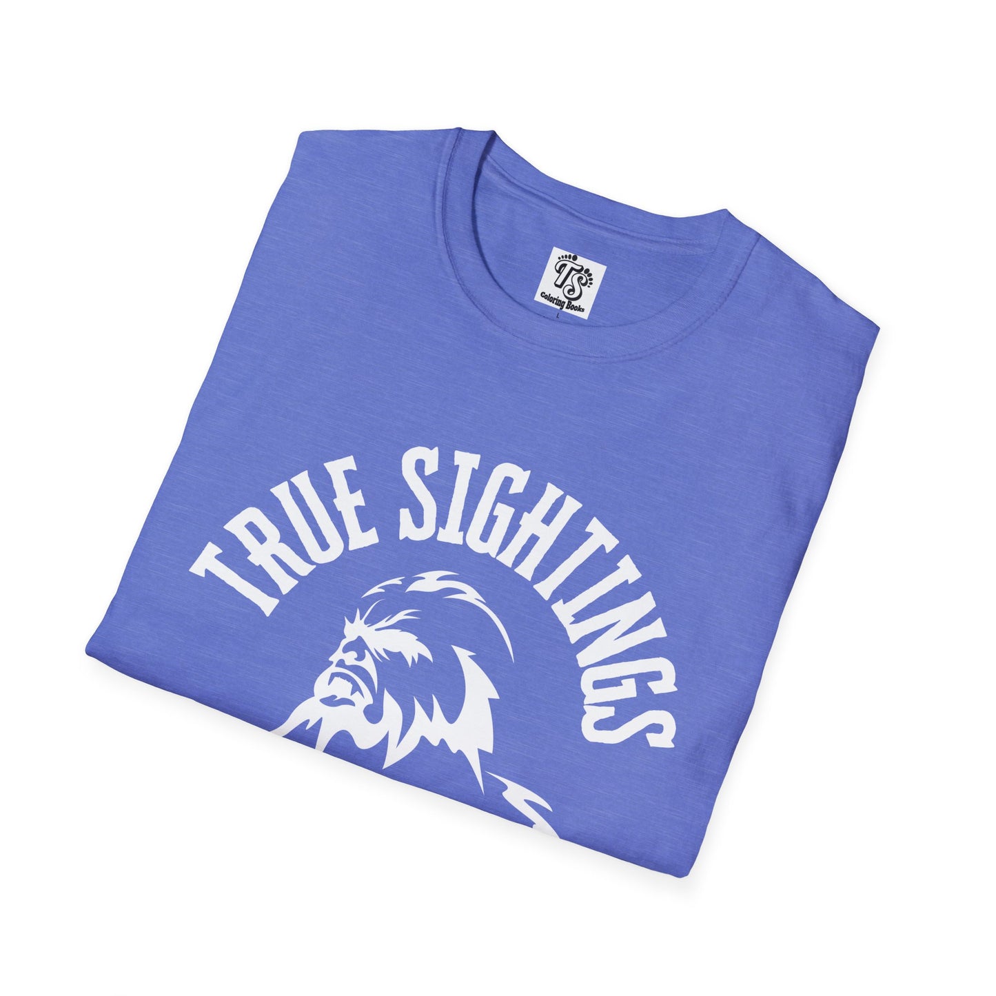 Bigfoot True Sightings Coloring Books Unisex T-Shirt