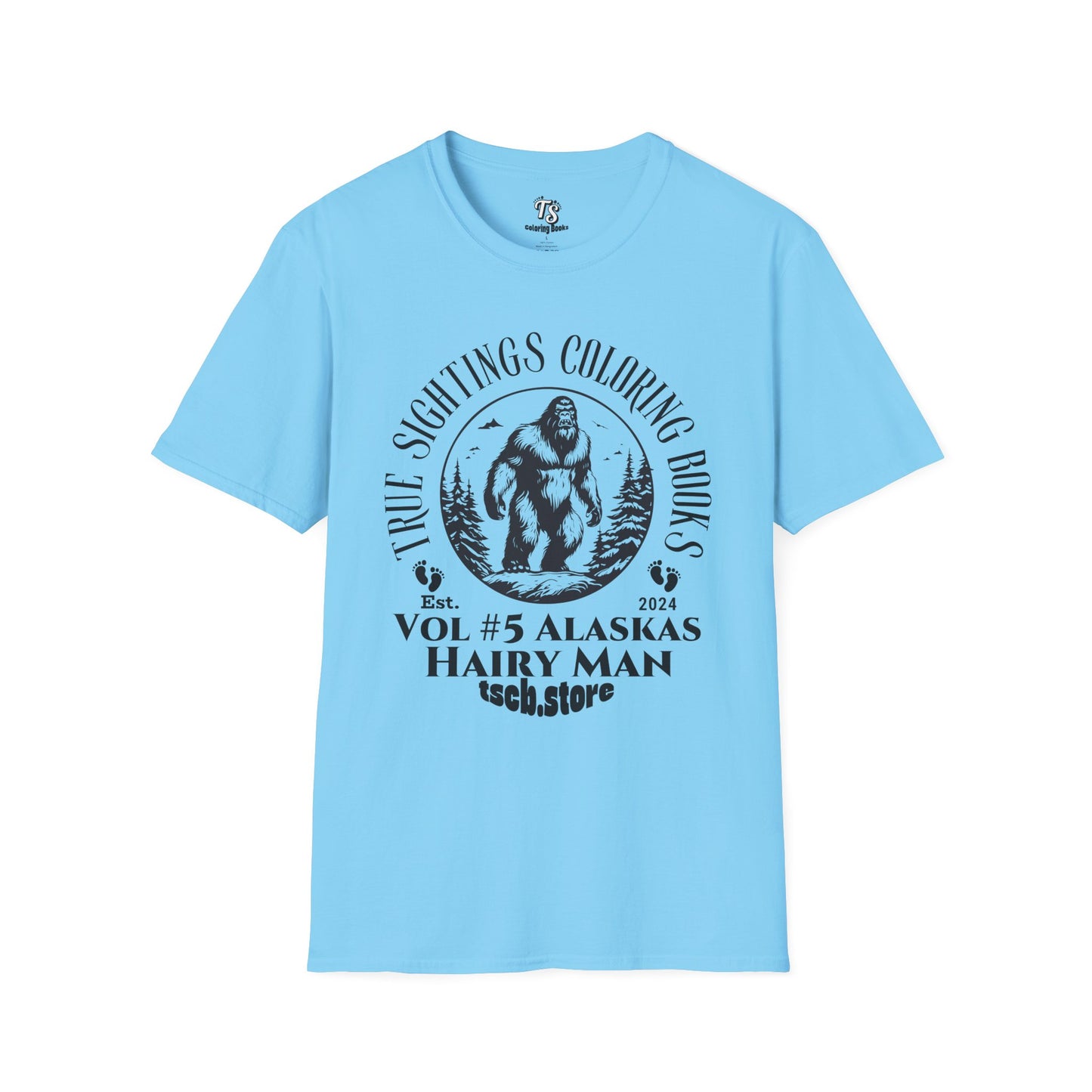 Sasquatch Adventure T-Shirt - True Sightings Coloring Book Series