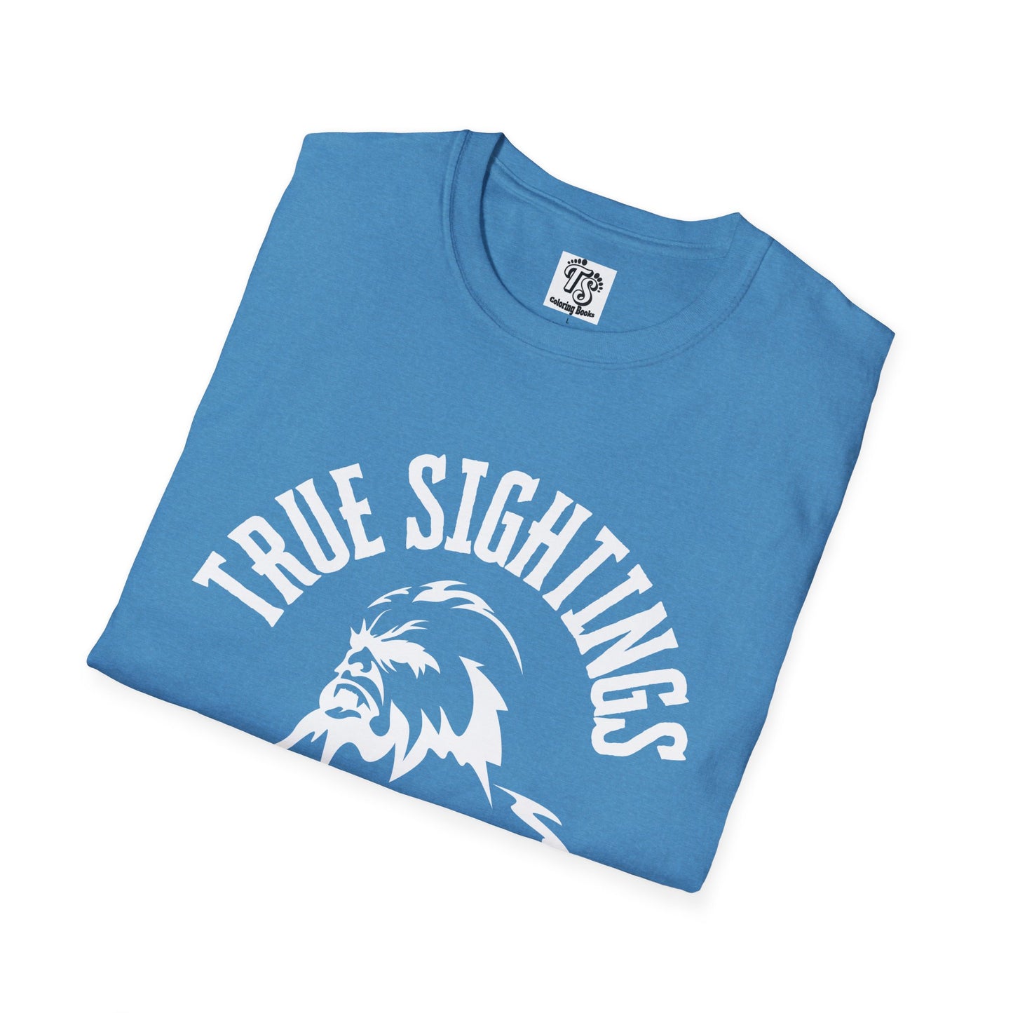 Bigfoot True Sightings Coloring Books Unisex T-Shirt