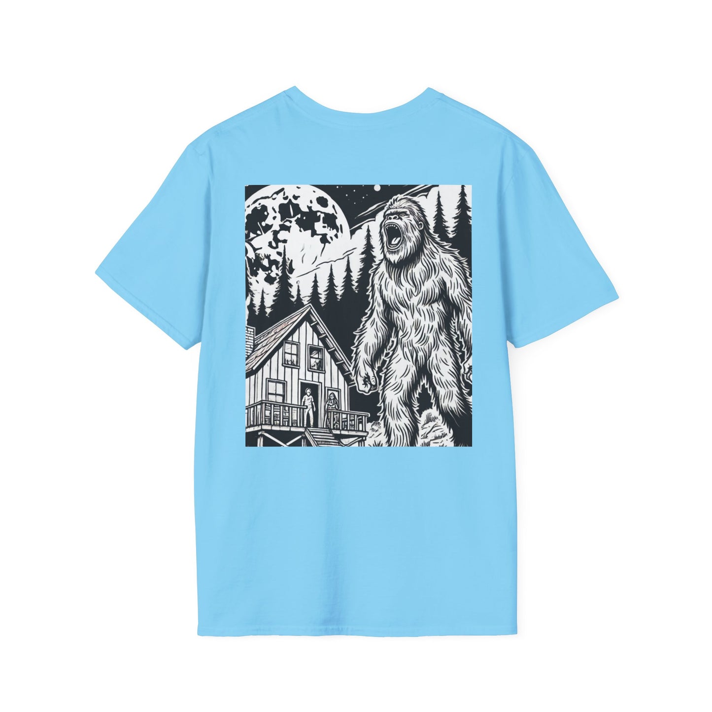 Bigfoot True Sightings Coloring Books Unisex T-Shirt