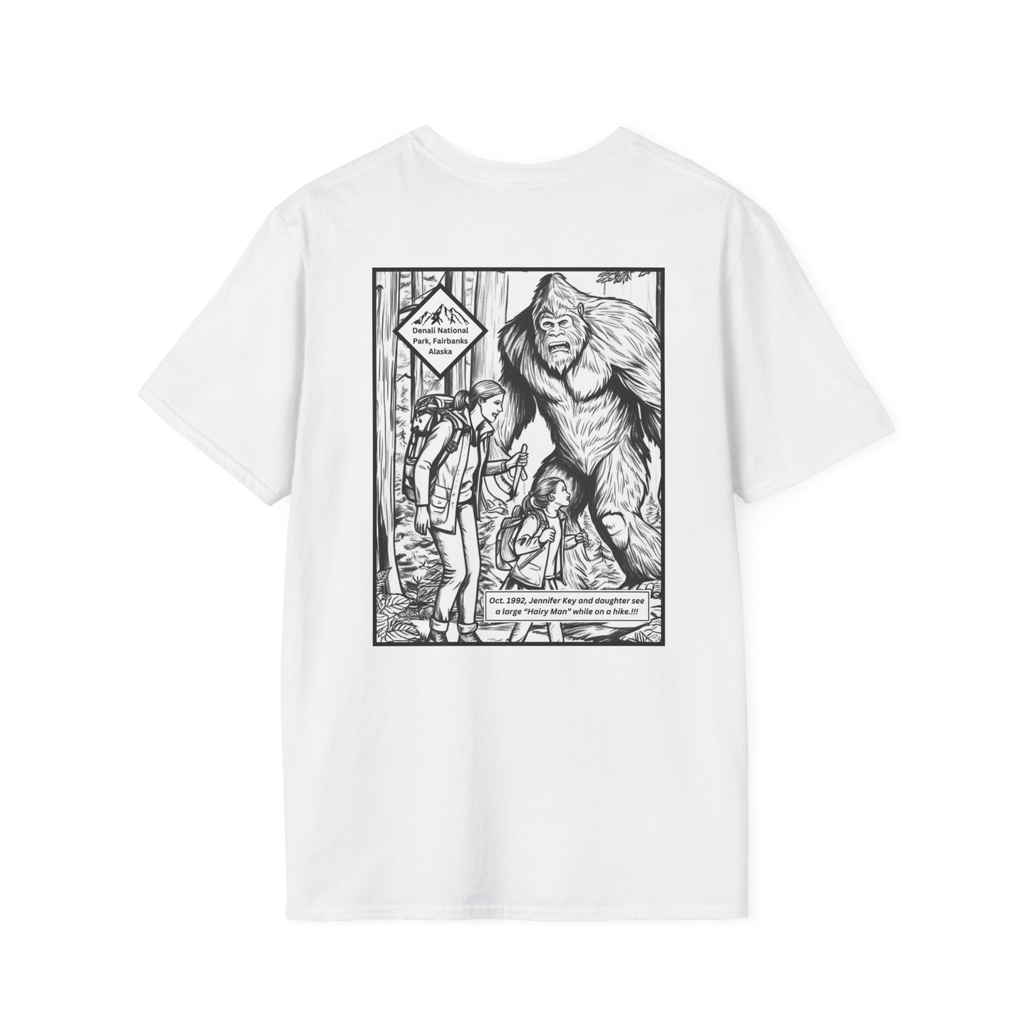 Sasquatch Adventure T-Shirt - True Sightings Coloring Book Series