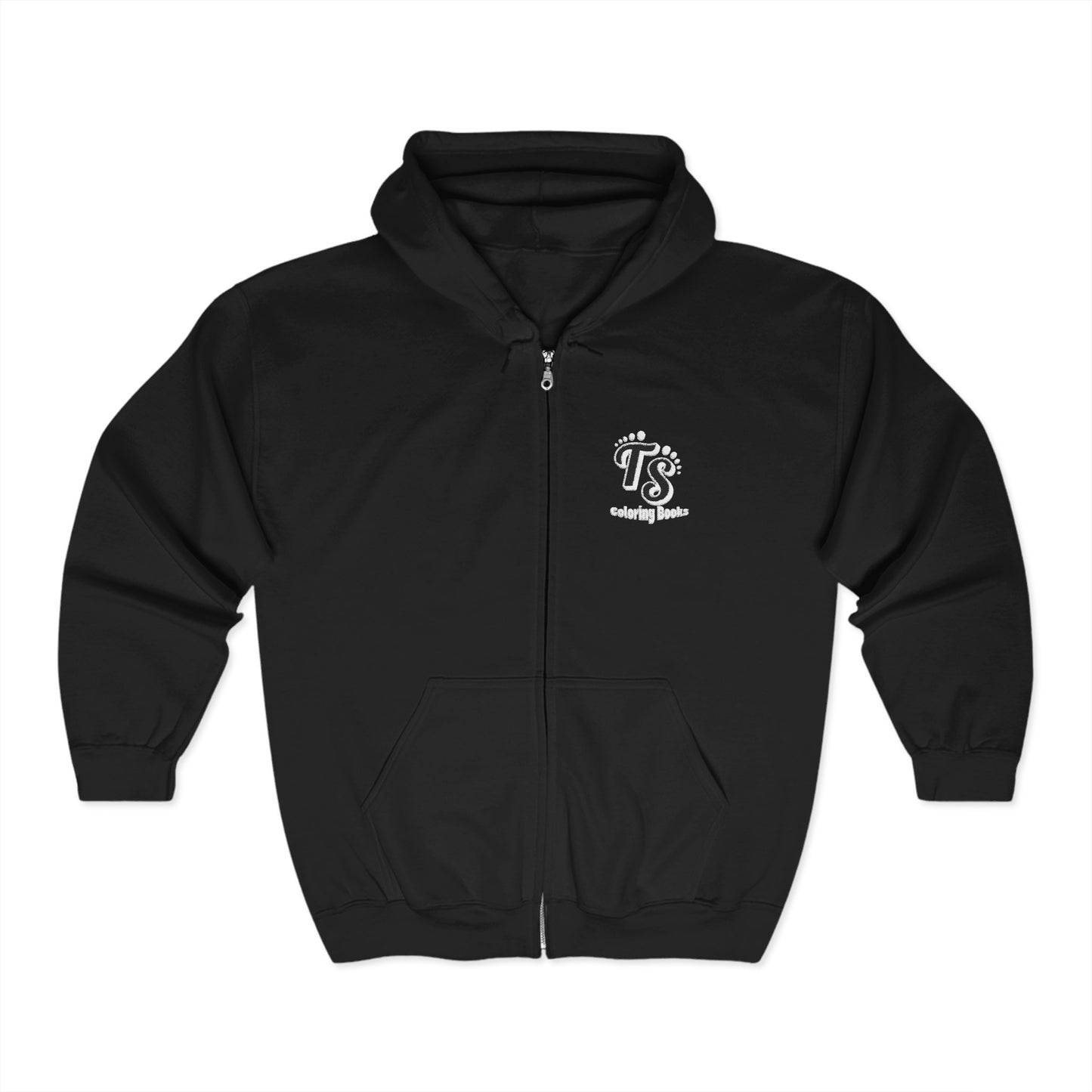 Cozy Unisex Zip-Up Hoodie with True Sightings Logo Embroidery