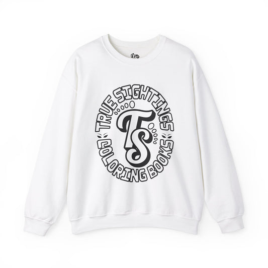 True Sightings Coloring Books Sweatshirt - Unisex Heavy Blend Crewneck