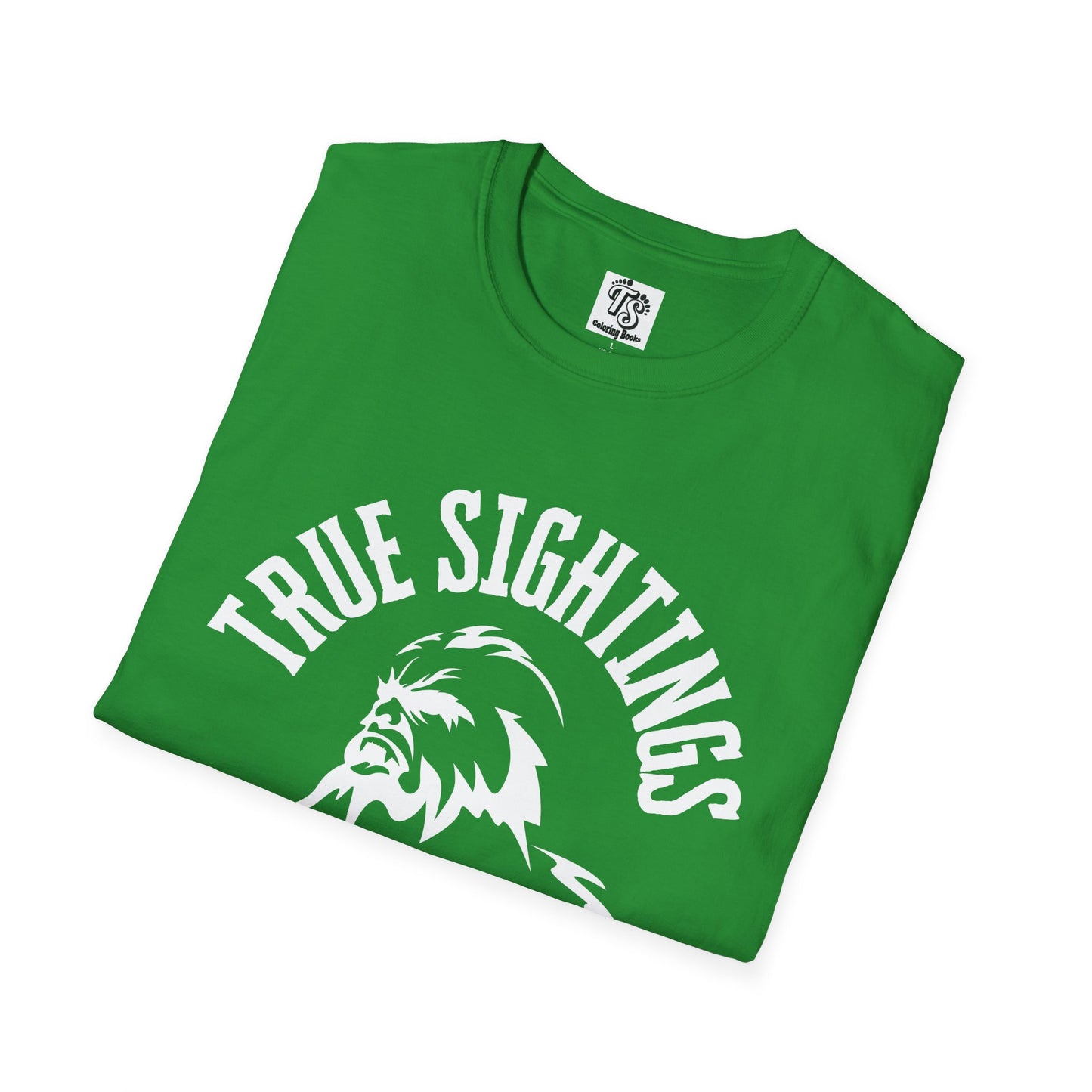 Bigfoot True Sightings Coloring Books Unisex T-Shirt