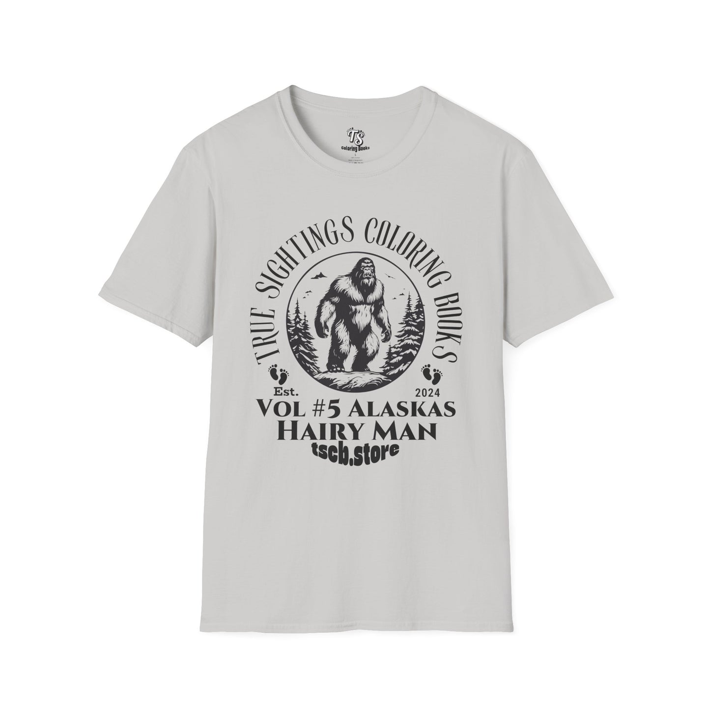 Sasquatch Adventure T-Shirt - True Sightings Coloring Book Series