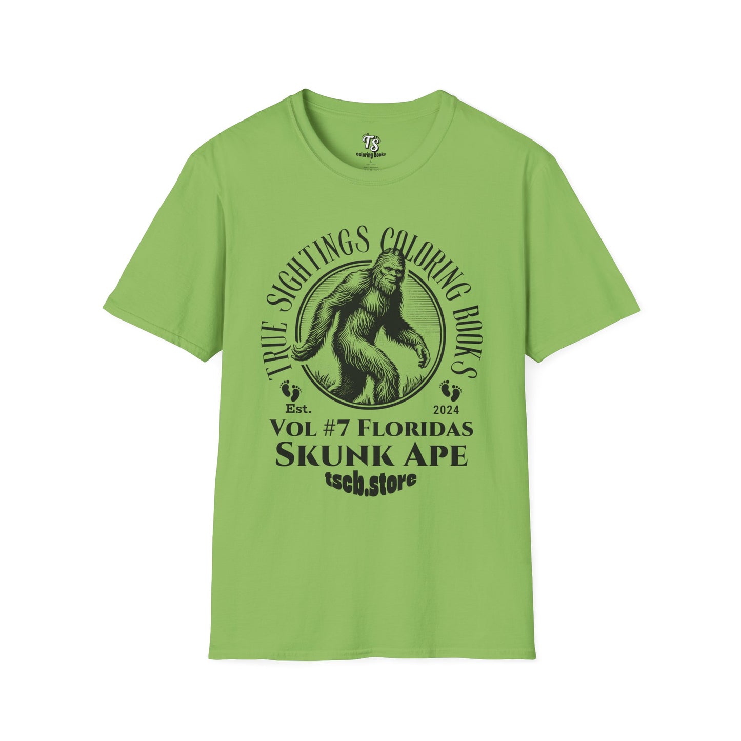 Skunk Ape Unisex Softstyle T-Shirt - True Sightings Vintage Tee