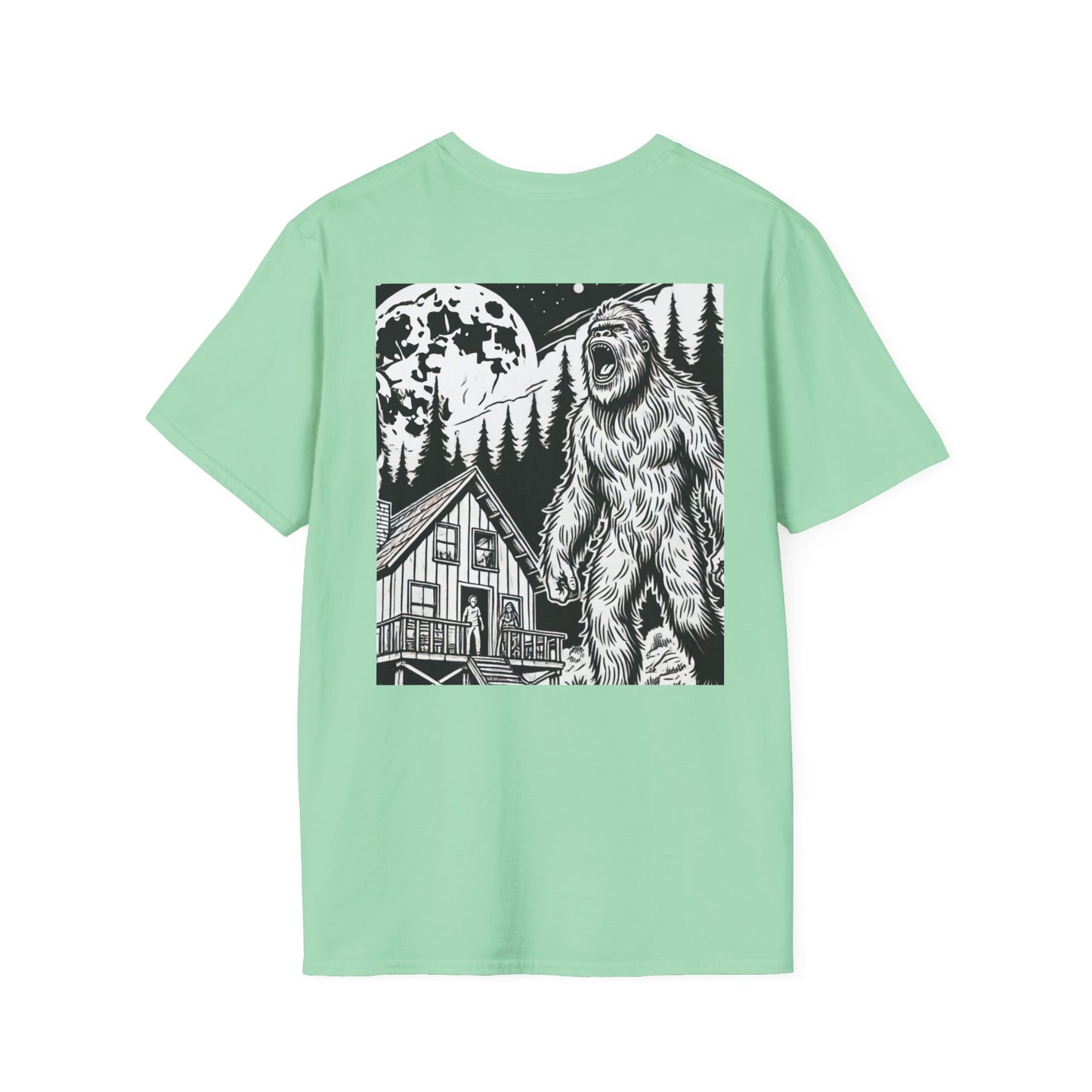 Bigfoot True Sightings Coloring Books Unisex T-Shirt