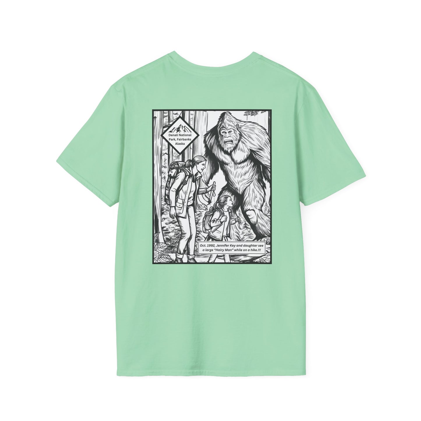 Sasquatch Adventure T-Shirt - True Sightings Coloring Book Series