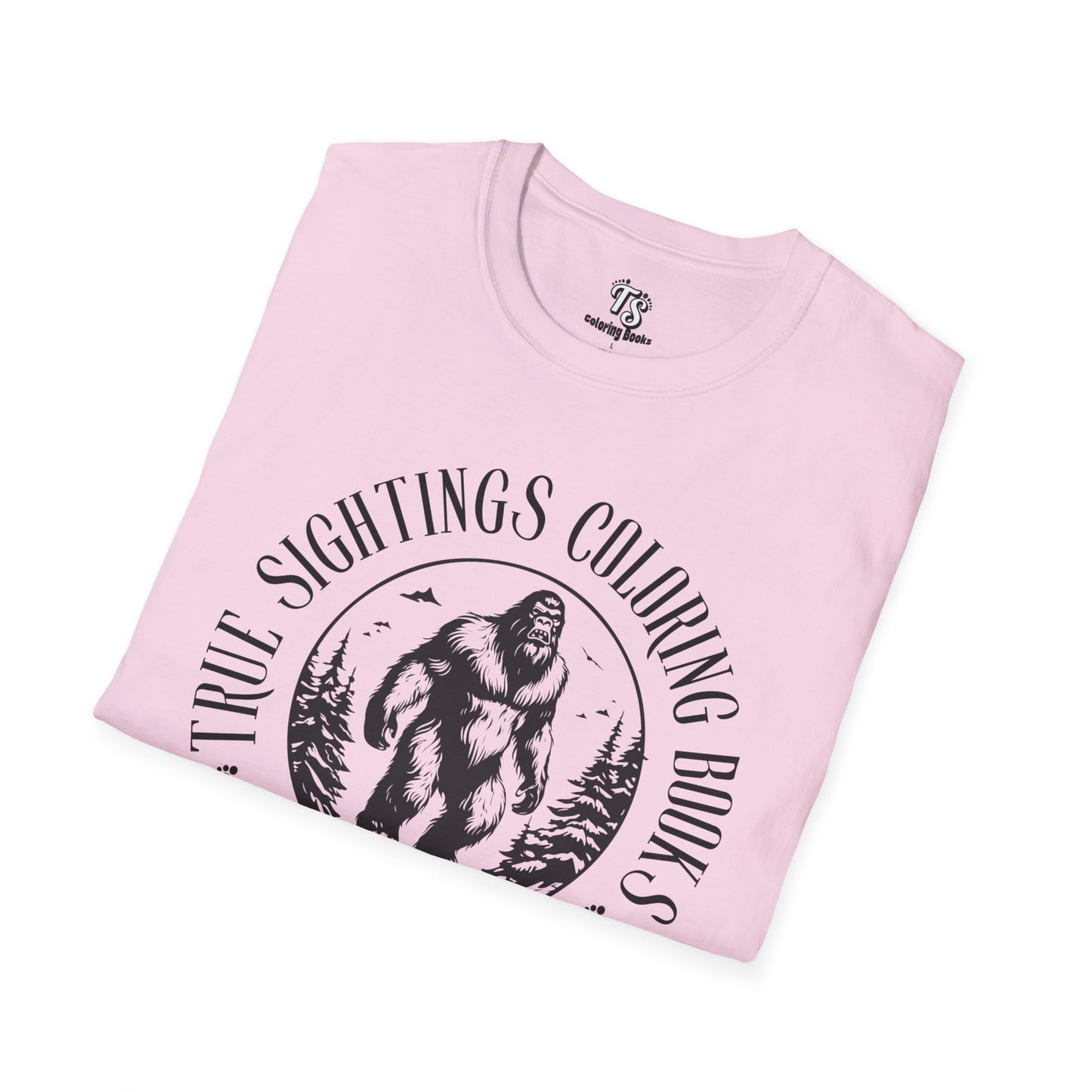 Sasquatch Adventure T-Shirt - True Sightings Coloring Book Series