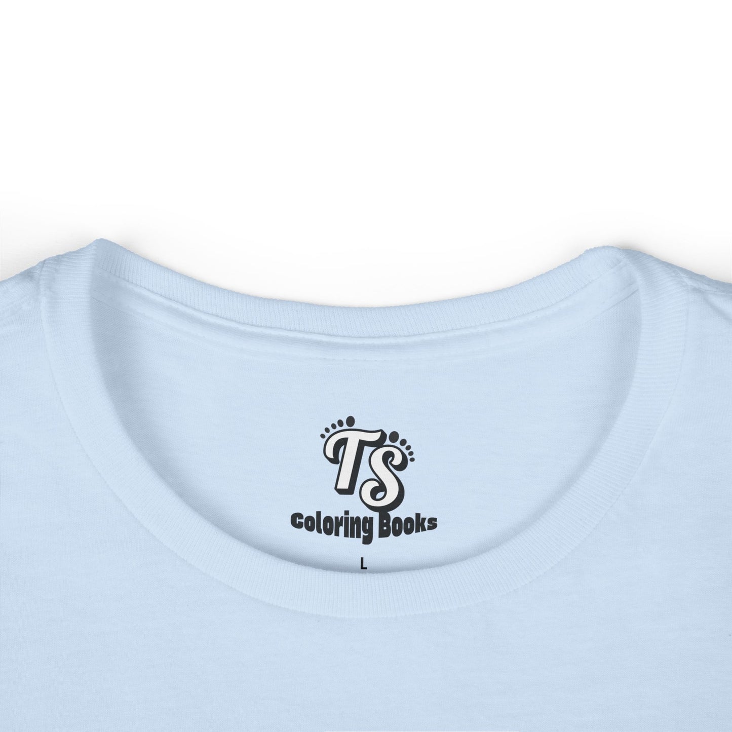 Women&#039;s Softstyle Tee - True Sightings Coloring Books Graphic Tee