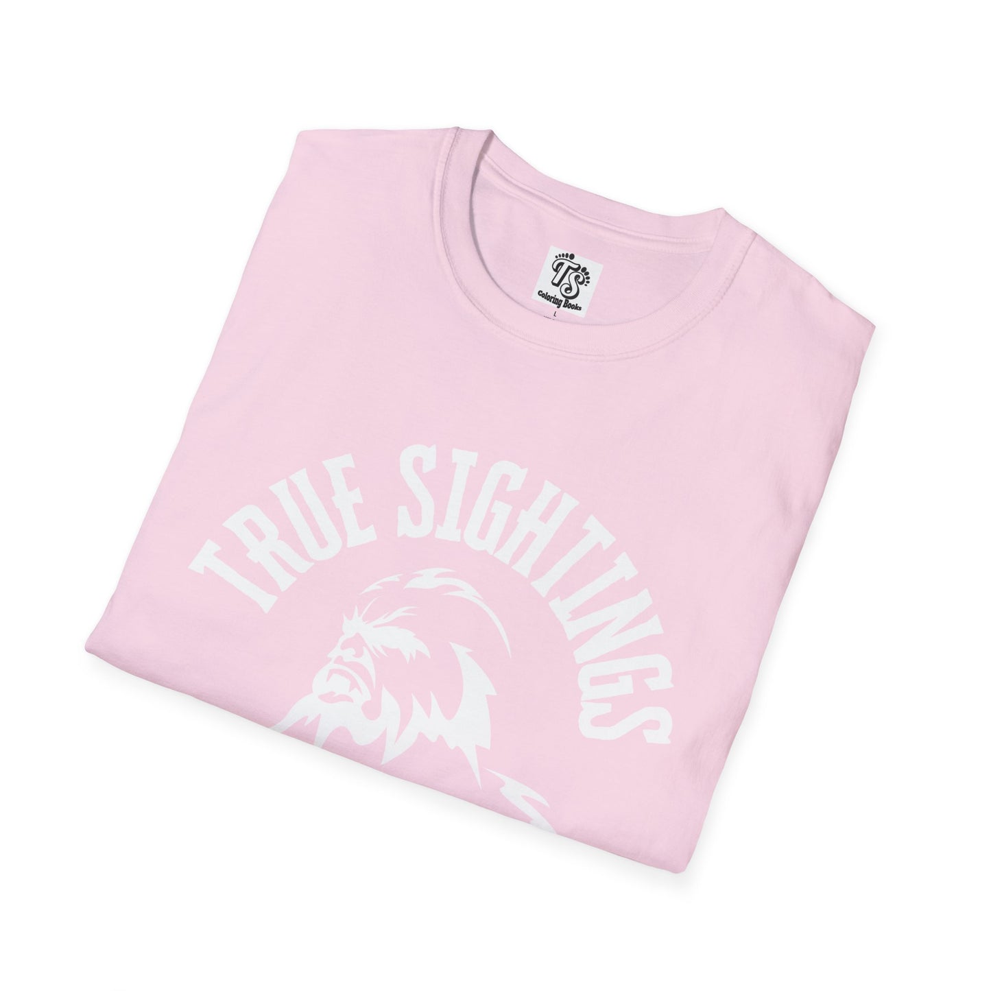 Bigfoot True Sightings Coloring Books Unisex T-Shirt
