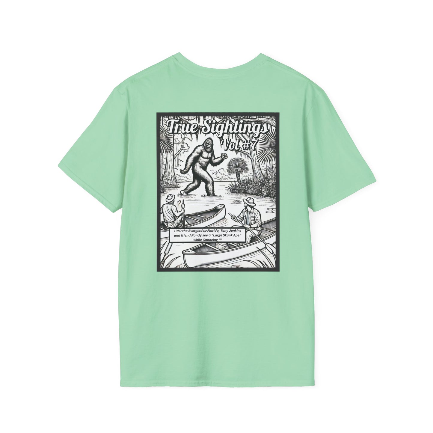 Skunk Ape Unisex Softstyle T-Shirt - True Sightings Vintage Tee
