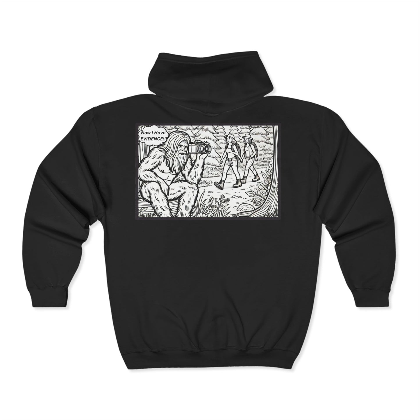 Now I have Evidence , True Sightings, Unisex Heavy Blend™ Full Zip Hooded Sweatshirt